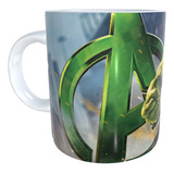 Tazas Hulk Bruce Banner Marvel Taza Café Tarro Cerámica