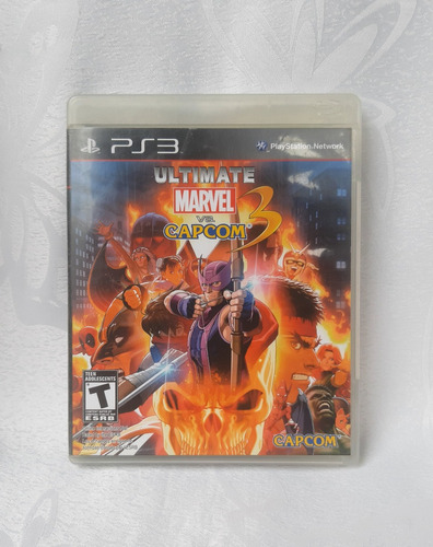 Ultimate Marvel Vs. Capcom 3 Ps3 Físico Usado