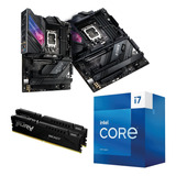 Combo - Mother Asus Rog Z690-e + Intel Core I7 13700 + 16gb