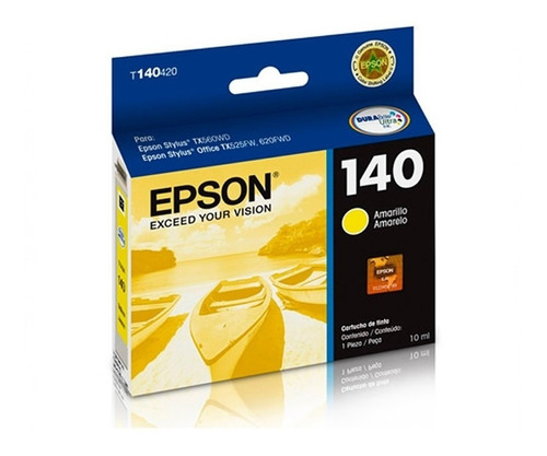 Cartucho Epson T140 Amarillo T140420-al Tx560w Tx620fw T42wd