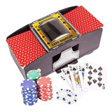 Barajador Cartas Poker Baraja Automático Mezclador Pk-05