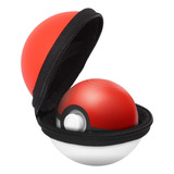 Funda De Transporte Compatible Con Poke Ball Para Nintendo Switch, Color Rojo
