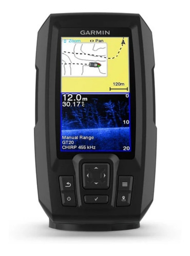 Sonar Garmin Striker  4 Plus + Transdutor Barco Gps Pesca