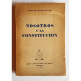 Nosotros Y La Constitucion, Benito Marianetti, Mendoza 1950