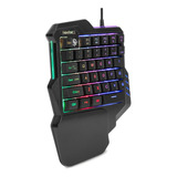 Enhance Teclado Juegos Teclado Juegos Con Una Sola Mano Mini