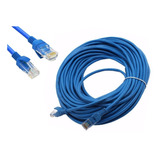 Cable De Red 30mt Cat. 5e Patch Cord Utp Directo Internet Pc