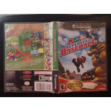 Mario Superstar Baseball Gamecube Solo Caja Y Portada 