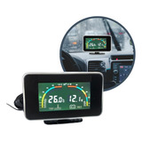 Voltímetro Digital Automotivo + Marcador Temperatura Da Água