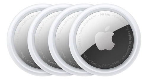 Rastreador Airtag Apple - Pack C/ 4 Unidades