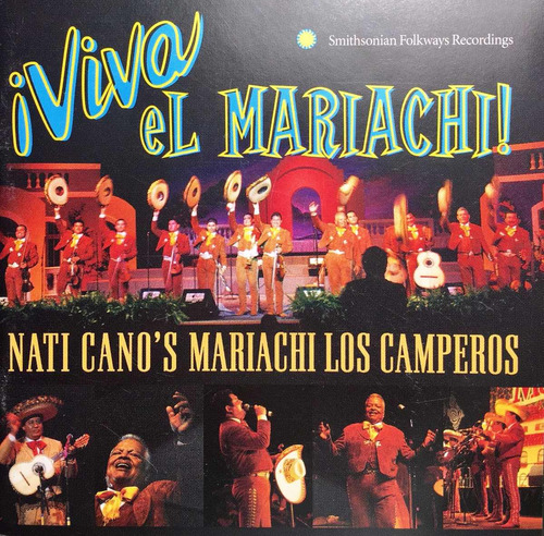 Cd Viva El Mariachi Nati Cano S Los Camperos