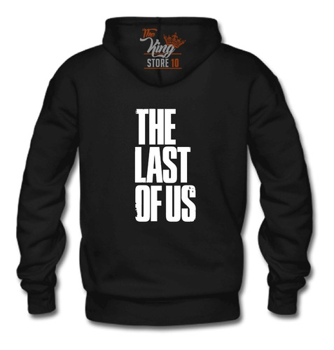 Poleron Cierre, The Last Of Us, Playstation, Gamer, Videojuego, Estampado, Xxxl / Kingstore10