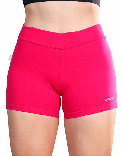 Short Deportivo Medio Mujer Algodón,gym,yoga,pilates,color  | Meses sin interés