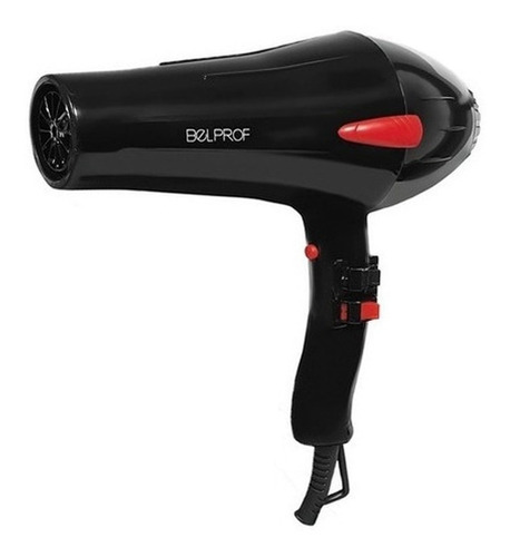 Secador Pelo Belprof Profesional 1800w Difusor Peluquería 