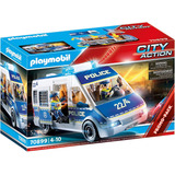 Playmobil 70899 Kombi Van Policía Con Luz Y Sonido Playlgh