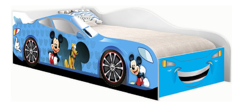 Cama Solteiro Mickey Azul-2