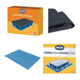 Kit Capa E Forro Para Piscina 3700 Litros Mor