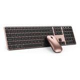 Seenda Combo Teclado Y Mouse Bluetooth (usb + Dual Bt), Y