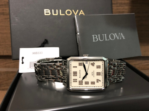 Bulova Joseph Breton Automático 96b333 Ed. Limited Creme