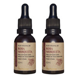 Kit 2 Óleo Vegetal De Rosa Mosqueta Via Aroma 30ml