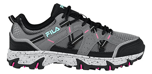 Tenis Fila Outdoor Grand Tier 5jm02576-057 Color Gris Original!