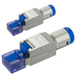 Conectores Vcelink Rj45 Cat6a Sin Herramientas, Blindados De