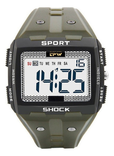 Reloj De Hombre Shock Sport Original Negro