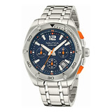 Box Set De Reloj Nautica Tin Can Bay Chrono Para Caballero