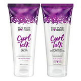 Not Your Mother Curl Talk Curl Cream + Curl Styling Gel Set.