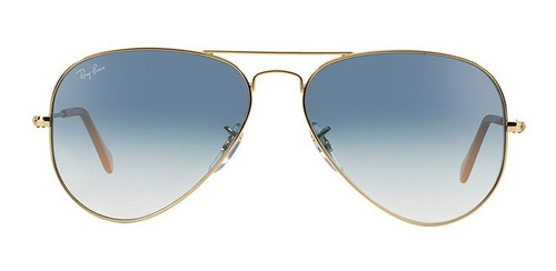 Anteojos Lentes De Sol Ray Ban Aviator L.metal Rb3025 T.55