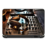 Adesivo Skin Notebook Dj [ 32 ] Deejay Musica Mesa Som