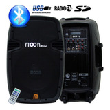 Bafle Inyectado Moon 12 600w Activo Usb Bluetooth 3 Canales