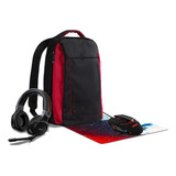 Kit Acer Gaming Gamer Mochila Audifonos Mouse Nitro Black