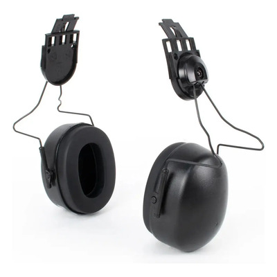 Orejeras Auditivas Pyramex Cmfb6010 Para Casco Ala Ancha Color Negro | Meses sin interés