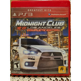 Juego Playstation 3 Midnight Club. Los Angeles