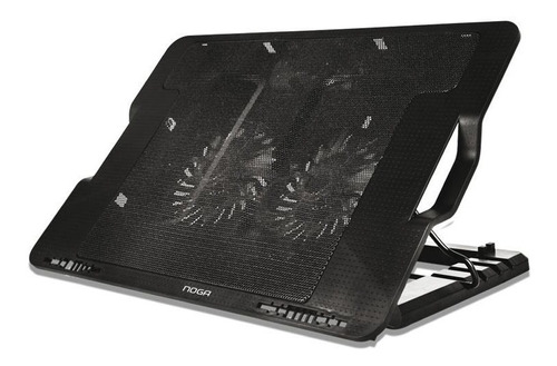 Base Para Notebook Noga Ng-s530 Con 2 Coolers 7 A 19 Pulgada