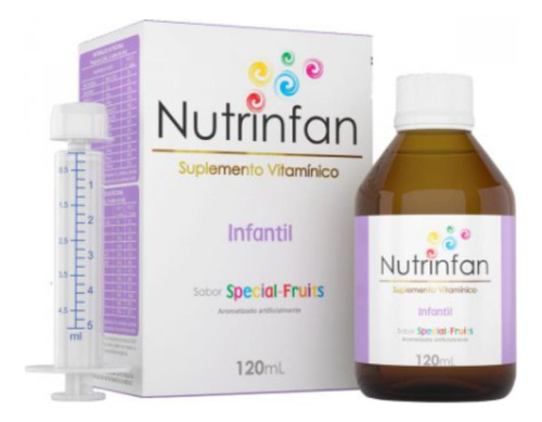 Nutrinfan Infantil Special Fruits Solução Oral Com 120ml