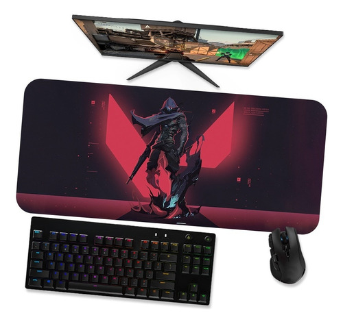 Mousepad Gamer Grande Speed 90x40 - Valorant Omen 1