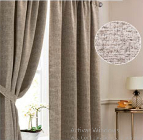 Cortinas Ambiente Blackout Estampado Pasa Barral Agarrader 