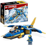Kit Lego Ninjago 71784 Jet Del Rayo Evo De Jay (146 Piezas) 146