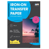 Inkjet Premium Iron-on Dark T Shirt Transfers Papel Ltr...