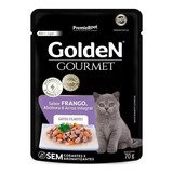 Golden Sachê Gourmet Gatos Filhotes Frango 70 G