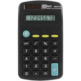 Mini Calculadora Digital De Bolso 8 Dígitos Mbtech Mb4319 Cor Preto