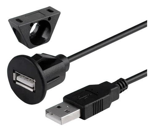 Cabo Usb 2.0 Extensão Macho Femea Para Central Multimídia 1