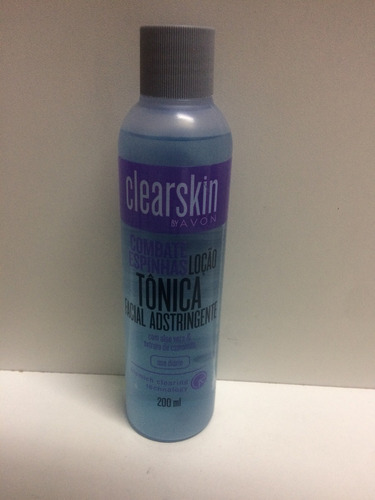 Tonico Facial Clearskin Avon Adstringente Contra Espinhas