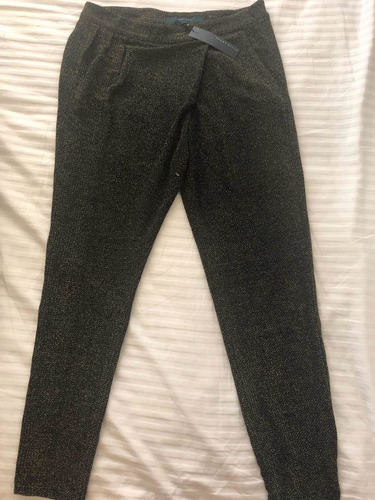 Pantalón Dorado Perry Ellis S