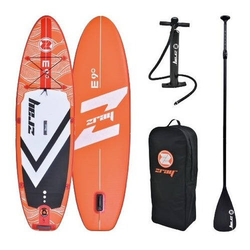 Tabla Paddle Surf Inflable Stand Up + Remo + Infl / Completa Color Naranja