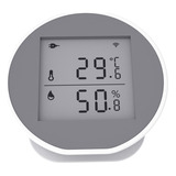 Sensor De Temperatura Y Humedad Wifi Tuya Alta/baja Alarma C