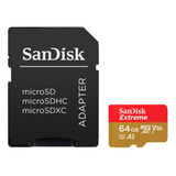 Cartão Sandisk Micro Sdxc 64gb 160mb's - Nfe