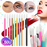 Aplicador Labial X50 Descartable Lip Gloss Brillo Henna