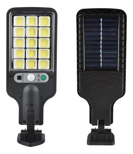 Mini Luminária Solar Refletore Parede 180w Sensor E Controle Cor Da Carcaça Preto 180 Cob Cor Da Luz Branco-frio 3.7v
